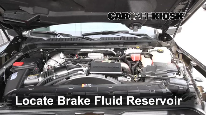 2021 GMC Sierra 2500 HD SLT 6.6L V8 Turbo Diesel Crew Cab Pickup Brake Fluid